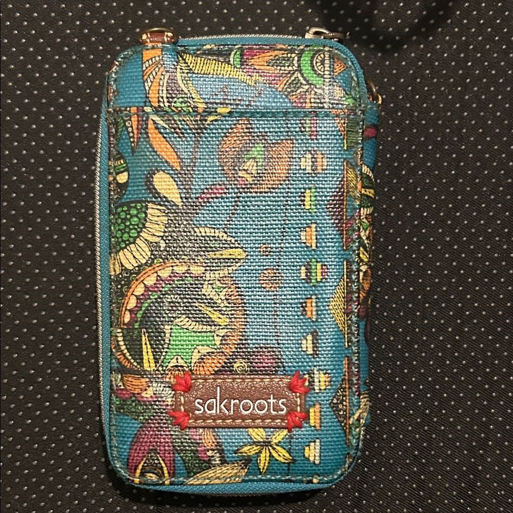 Sakroots Multicolor Patterned Phone Crossbody